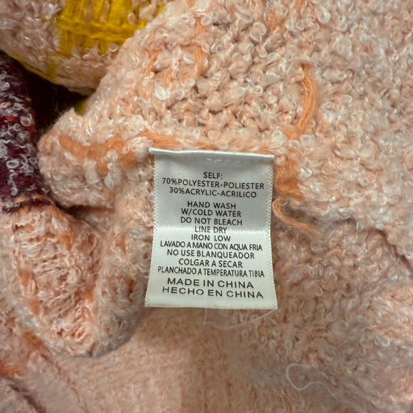 8merci Pink and Yellow Women's Cardigan - Picture 4 of 4